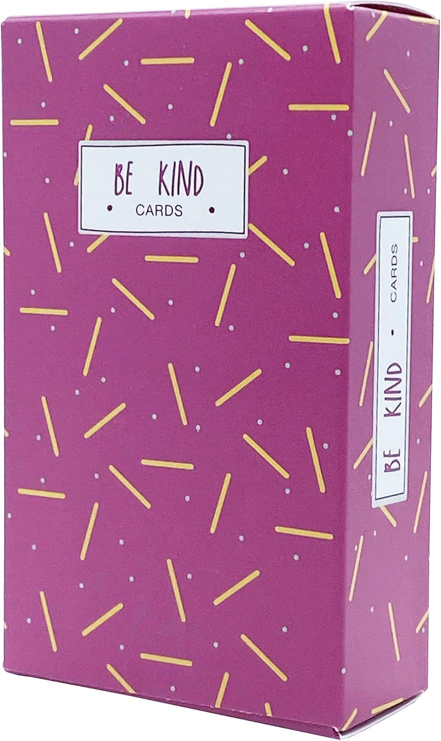 SD Studios - Be Kind Cards - Motivational Quotes, Wellbeing, Gift Tags, Mini Cards, Multicoloured