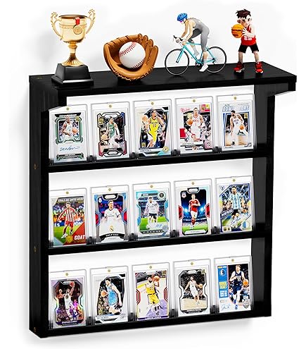 Amazon.com: Trading Card Frame for 6 Standard Trading Cards Gold