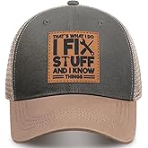 Funny Hats for Men, Dad Birthday Gifts Mens Baseball Cap, Trucker Hat Adjustable Ball Cap Fathers Day