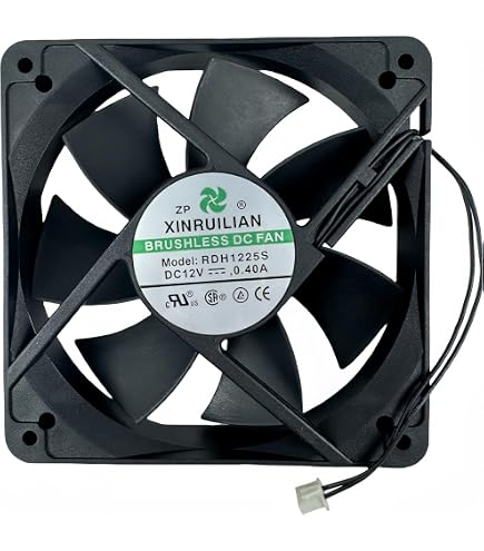 Ventilateur De Refroidissement 120x120x25mm 12V 0.18A - Compatible RUILIAN SCIENCE RDL1225S