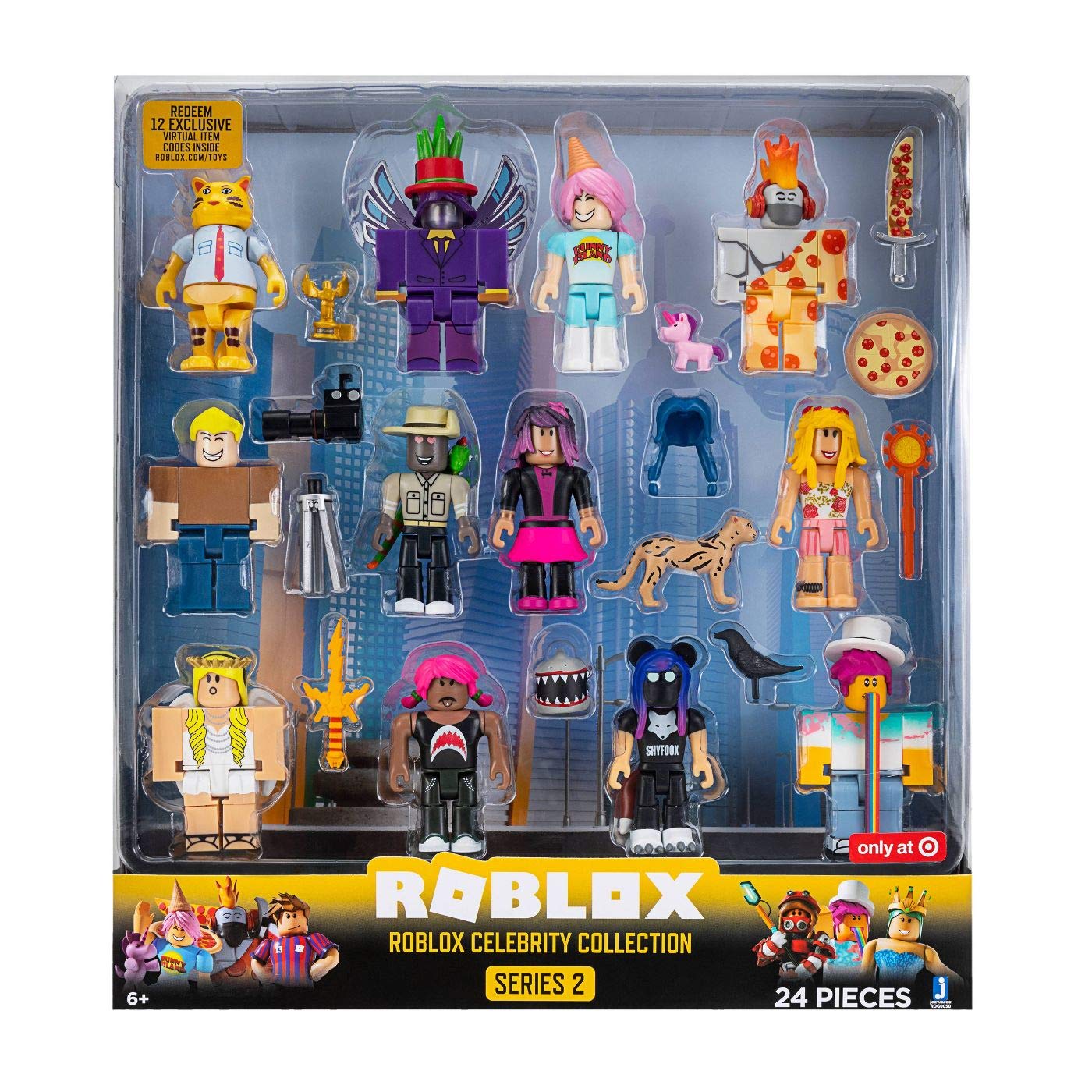 roblox series 2 celebrity collection 24 piece set