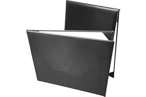 YIIOSS Diploma Cover 8.5x11 for Diploma Holder Graduation Certificate Cover Smooth Leather,Black