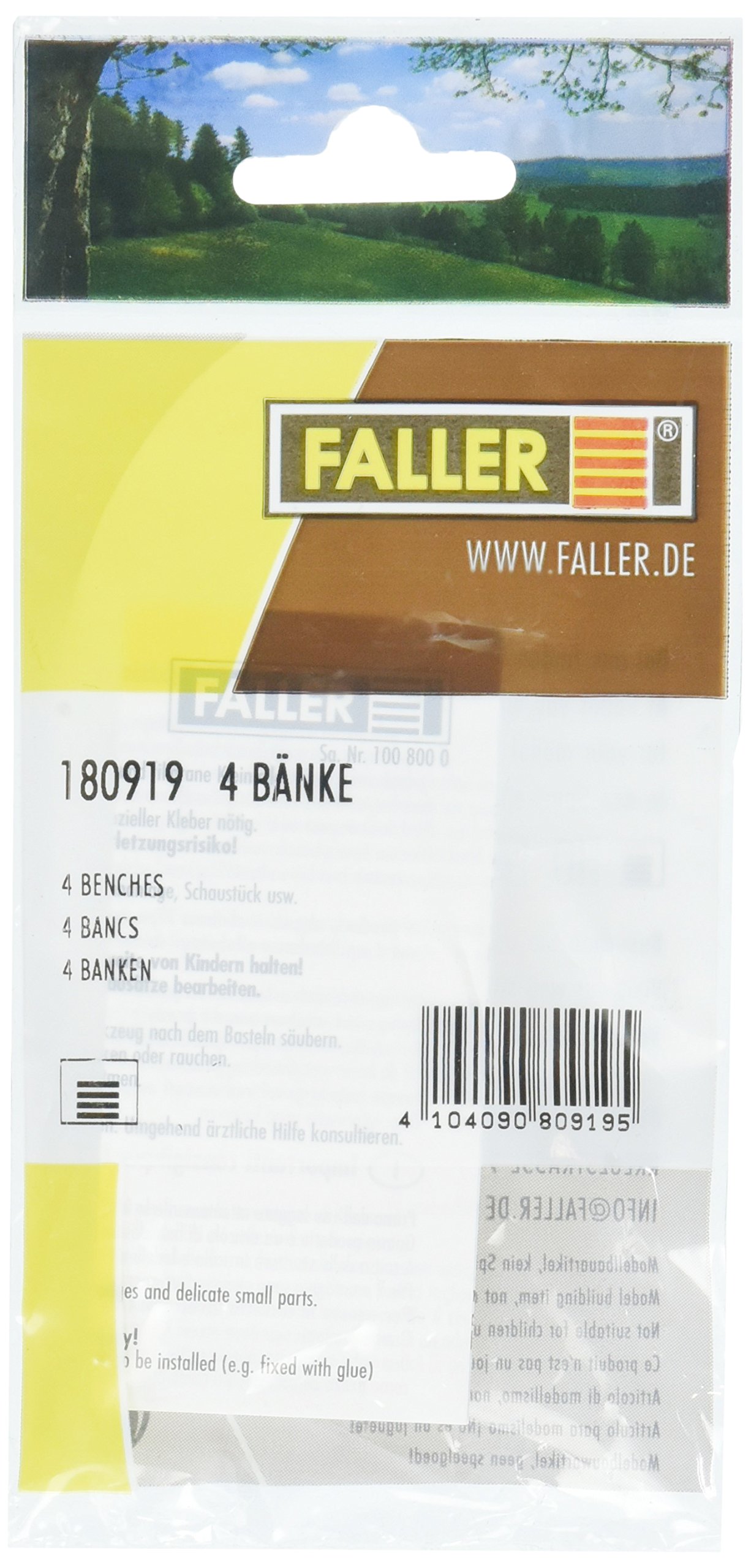 FALLER Falr F180919 - Pack of 4