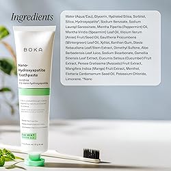 Boka Fluoride Free Toothpaste, Nano Hydroxyapatite