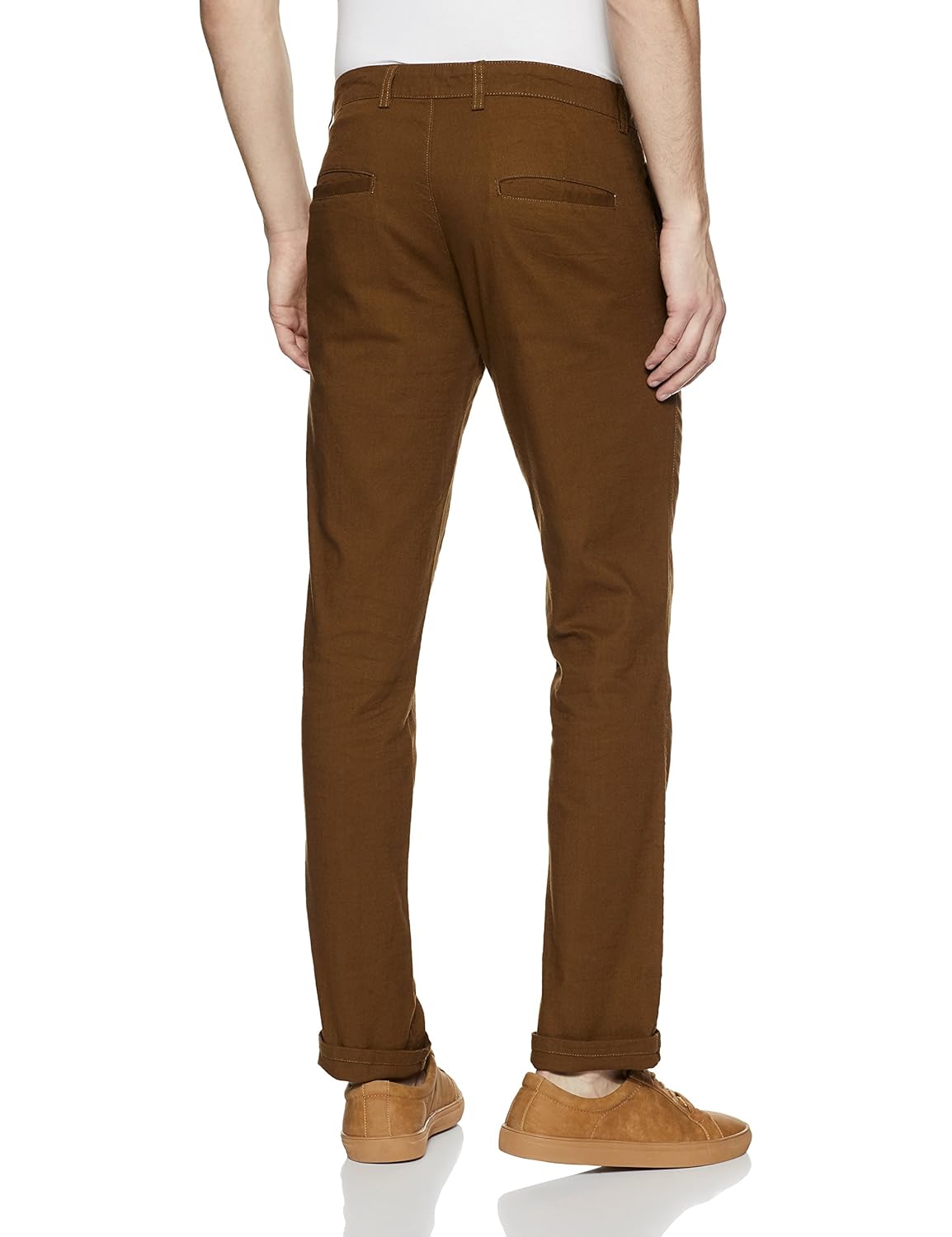 diverse men's slim fit casual trousers