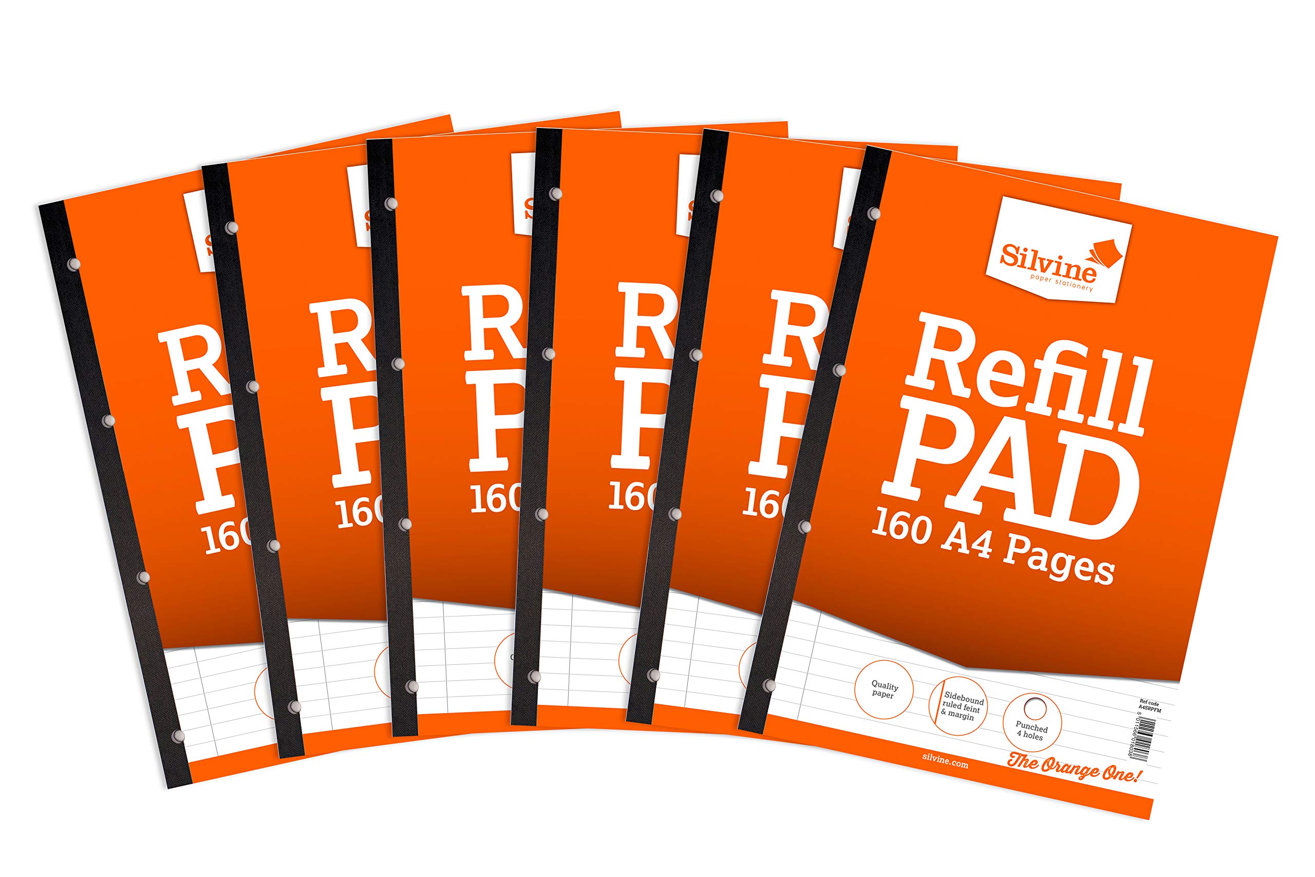 Silvine SV41803 A4 Refill Feint Pad (Pack of 6)