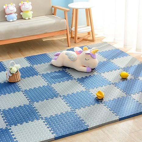 Amazon ａａｒｄｍａｎ パズルマット ジョイントマット 30 30 2 5cm 16枚 ベビー 赤ちゃん プレイマット 遮音 断熱 ベッドルーム 縁あり 遊びマットサイドパーツ付 転倒防止 北欧風 カーペット 滑り止め 防湿 汚れ防止 衝撃吸収 防音 フロアマット タイル