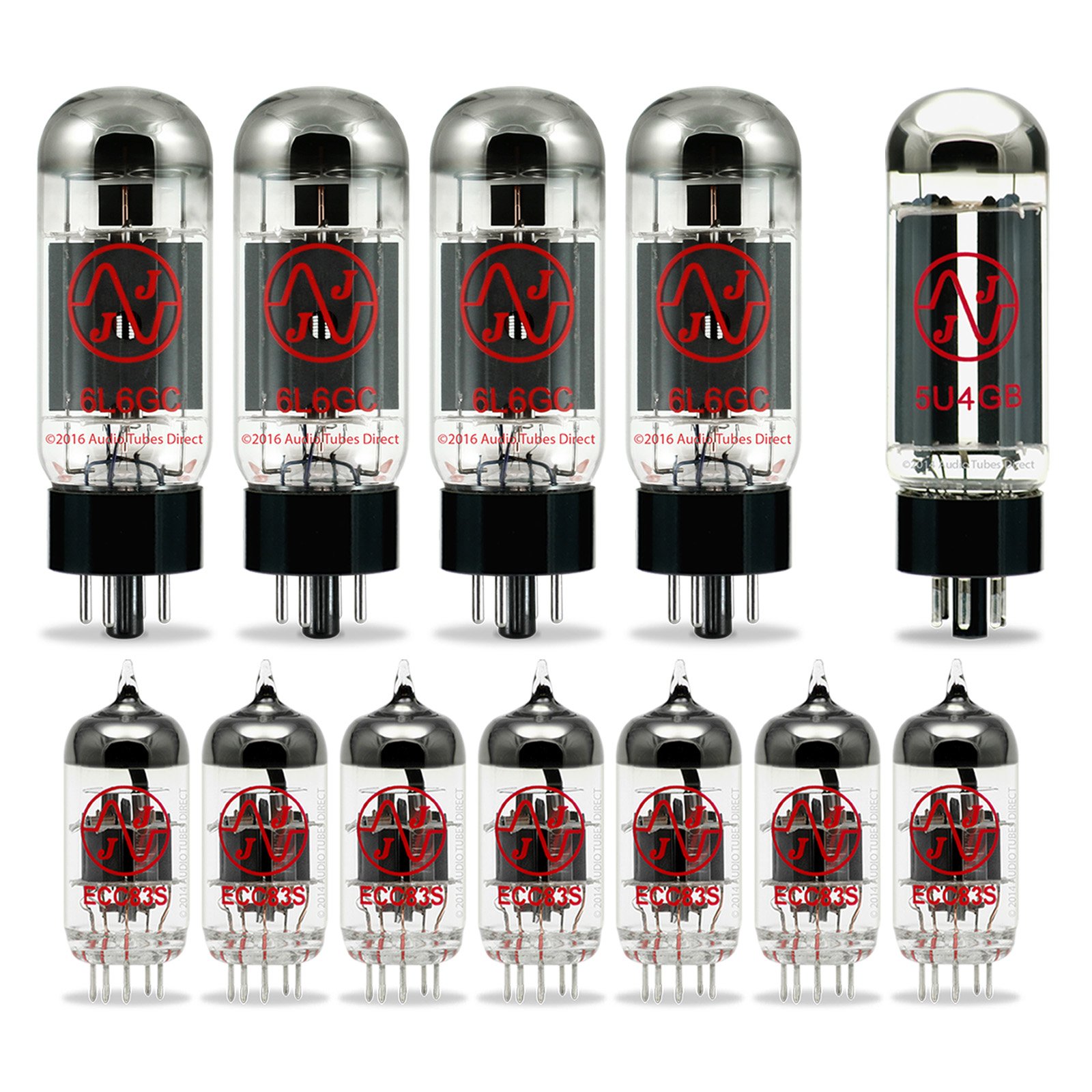 JJ Tube Upgrade Kit For Mesa Boogie Mark V Amps 6L6GC ECC83S 5U4GB