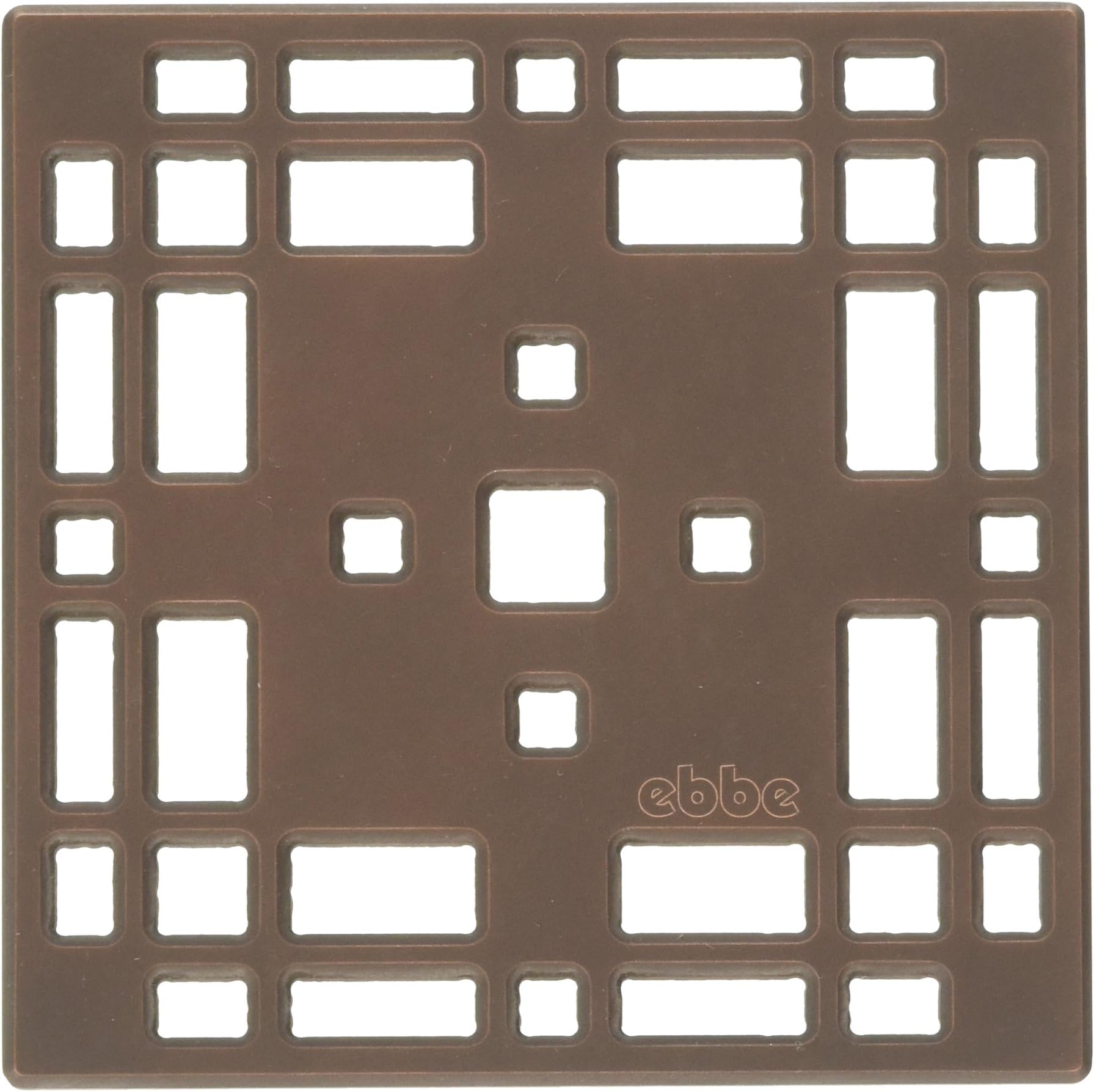 E4801-ORB Praire Decoratve Drain Grate, Oil Rubbed Bronze