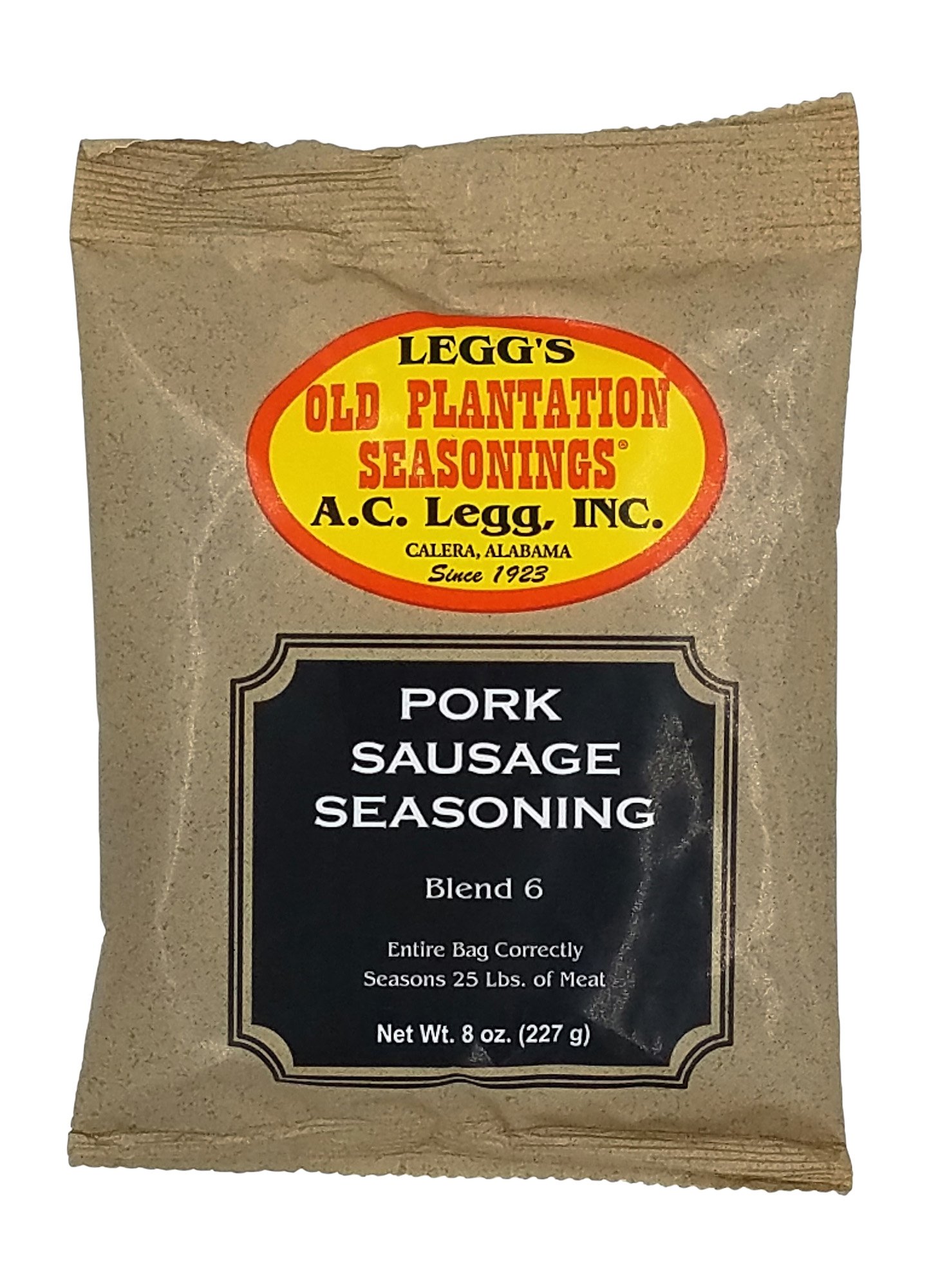 A.C. Legg Old Plantation Seasonings Blend 29 Pork