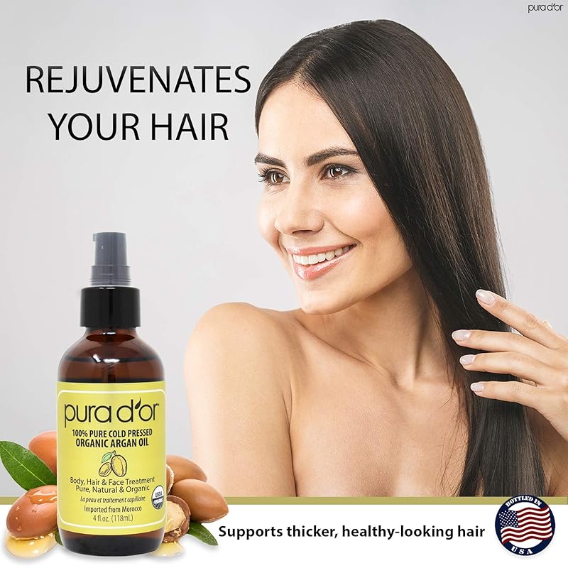 Pura d’or 纯天然有机 摩洛哥阿甘油 118ml装 2.7折$12.99 海淘转运到手约￥98