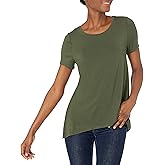 Amazon Essentials Women's Short-Sleeve Crewneck T-Shirt