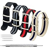 Cinturino Per Orologi In Nylon Balistico Hns Arancione Per Impieghi - Foto 8