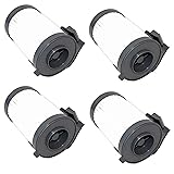 HQRP Washable Dust Cup Filter 4-Pack compatible