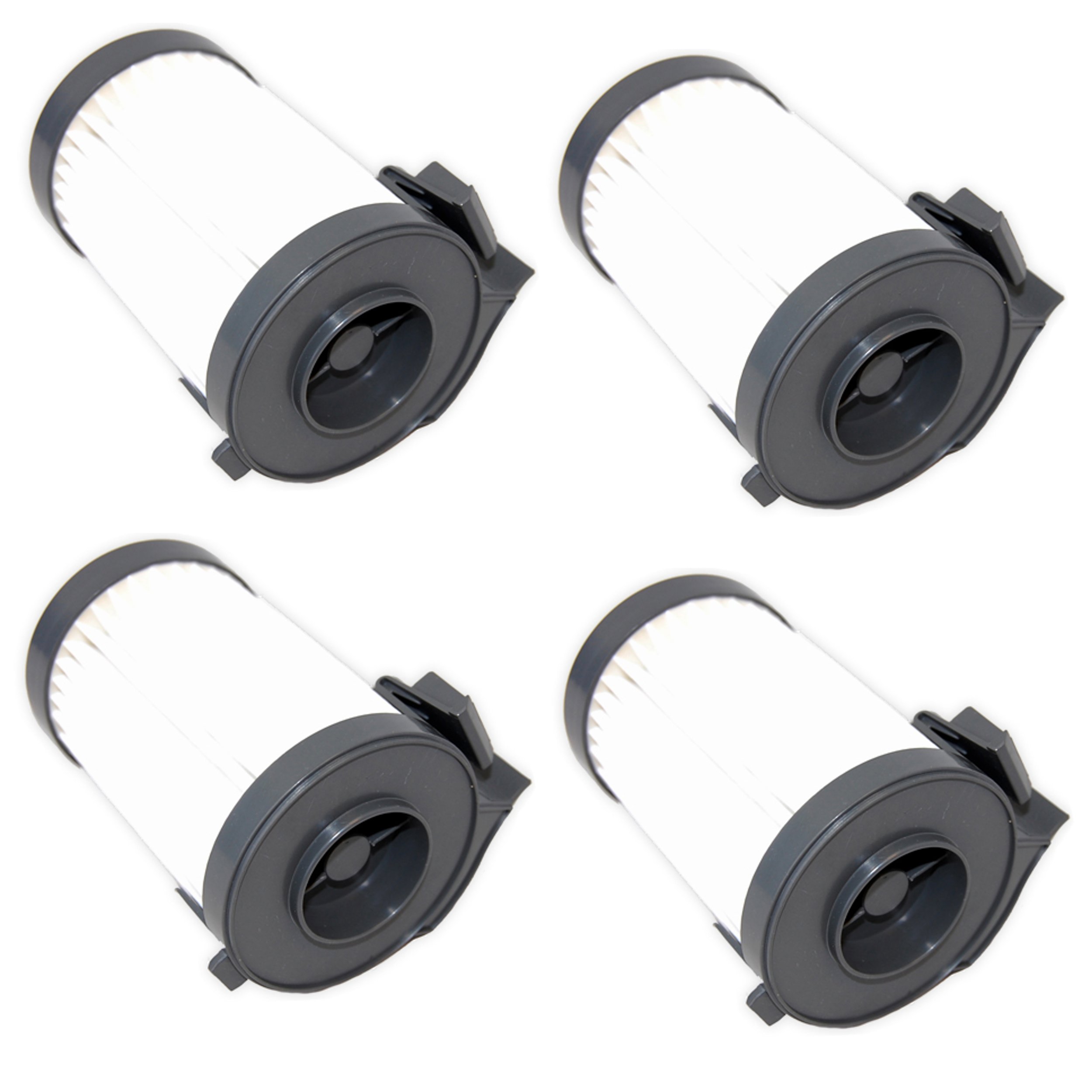 HQRP Washable Dust Cup Filter 4-Pack compatible