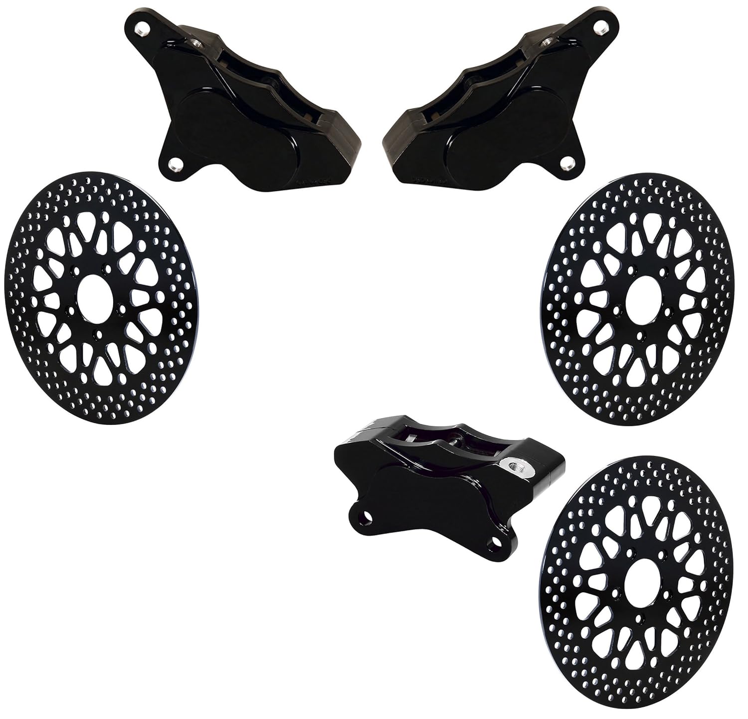 NEW WILWOOD 8499 HARLEY DAVIDSON MOTORCYCLE FULL BRAKE CALIPER & ROTOR