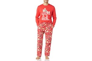 Amazon Essentials Disney | Marvel | Star Wars Men's Flannel Pajama Sleep Sets