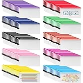 Tdfronien 150 Pack Small Pouch Pencil Pouch Bulk，Mesh Zipper Pouch Bags, Clear Holder Cosmetics Makeup Bags Accessories Storage Bag for Office, Bill,School Travel(10 Colors)