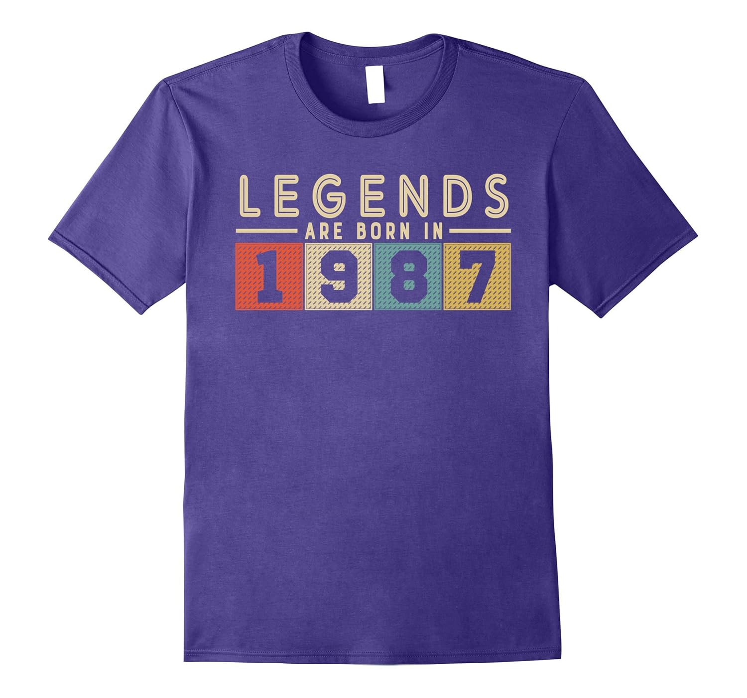 Legends Born In 1987 Birthday Gift 30 Yrs Years Old Awesome-ANZ