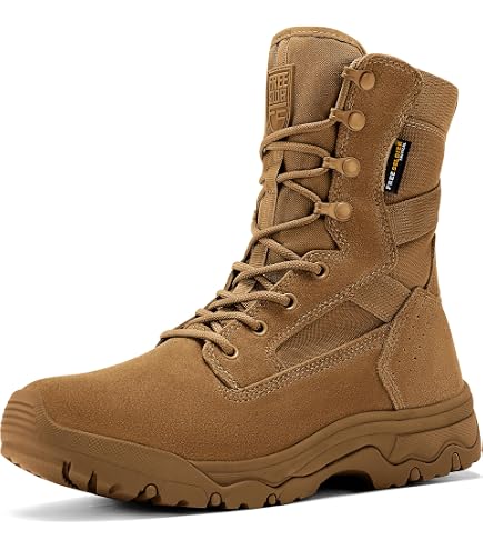 Amazon.com: Men Tactical Boots,High-Tops Waterproof Delta  display picture 1