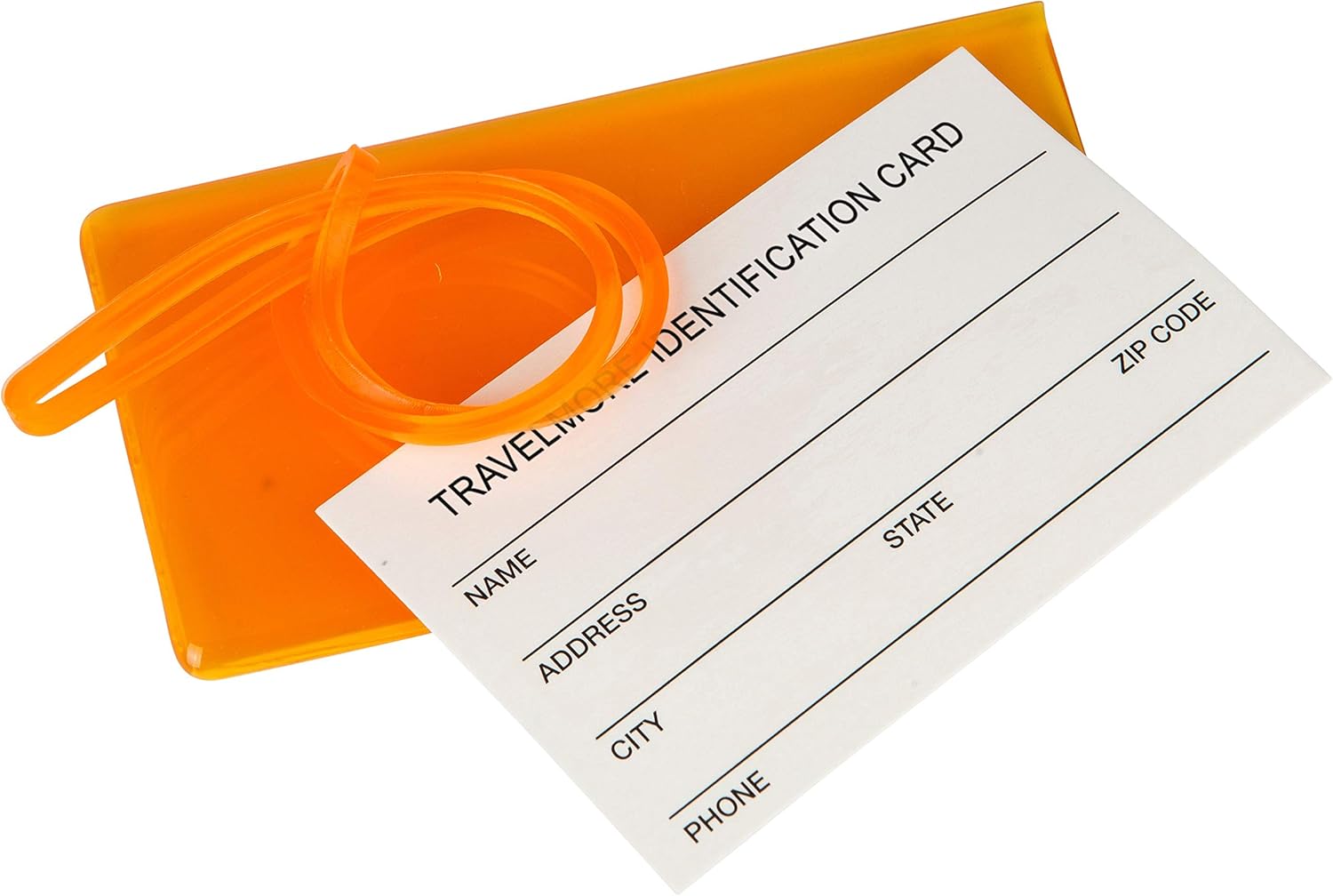  | 7 Pack TravelMore Luggage Tags For Suitcases, Flexible Silicone Travel ID Identification Labels Set For Bags & Baggage - Multi Color Pack | Luggage Tags