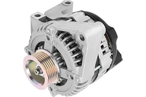 GDSMOTU New Alternator Compatible for Pontiac for Torrent V6 3.4L 2007-2009 for Chevrolet for Equinox V6 3.4L 2007-2009, 155Amp/12Volt High Output Alternator Replaces 104210-5420 AND0420