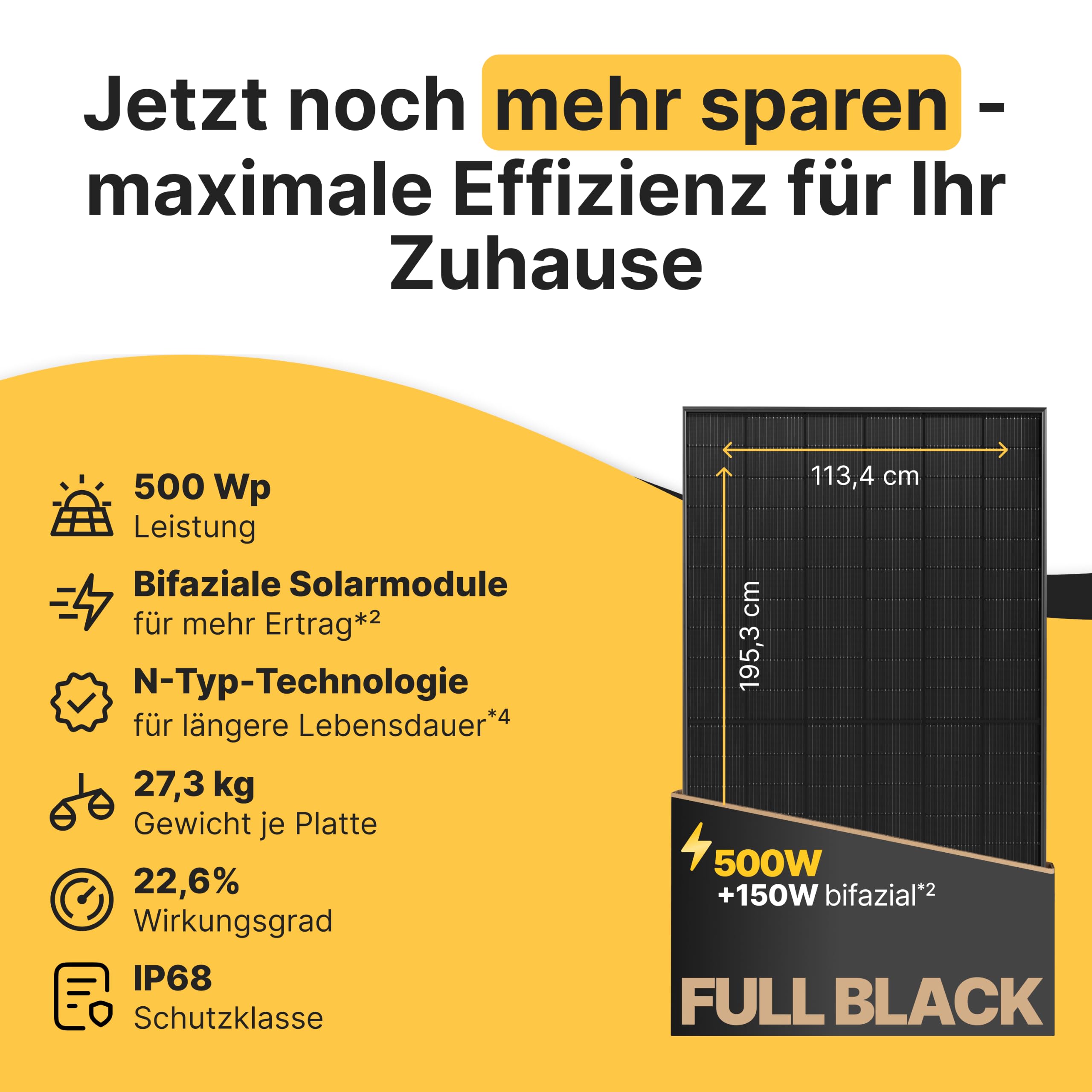 Solakon Balkonkraftwerk 2000W komplett Steckdose - Balkonkraftwerk 2000 Watt neuester Wechselrichter 800W - Solaranlage Komplettset mit 4x500W Solarpanel/Solar Panels mit 3m Kabel 7