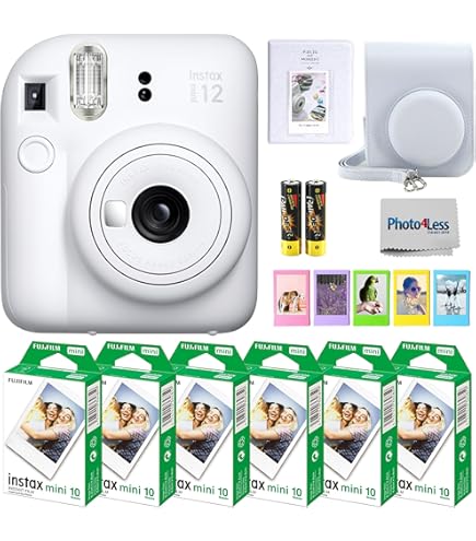 Amazon.com : Fujifilm Instax Mini 12 Instant Camera with Case, 40