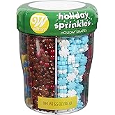 Wilton Holiday Shapes Sprinkles