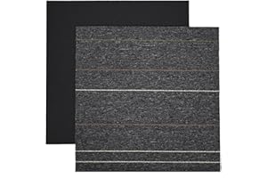 ybaymy 20PCS Carpet Tiles, 20''x20'' Carpet Floor Tiles with Non-Slip Backing, Easy DIY Installation for Home, Office, Gym Ru