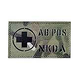 3.5x2 inch Infrared IR Medic Cross First Aid