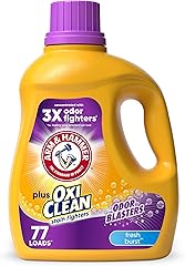 ARM & HAMMER Plus OxiClean Odor Blasters Fresh Burst, 77 Loads Liquid Laundry Detergent, 100.5 Fl oz