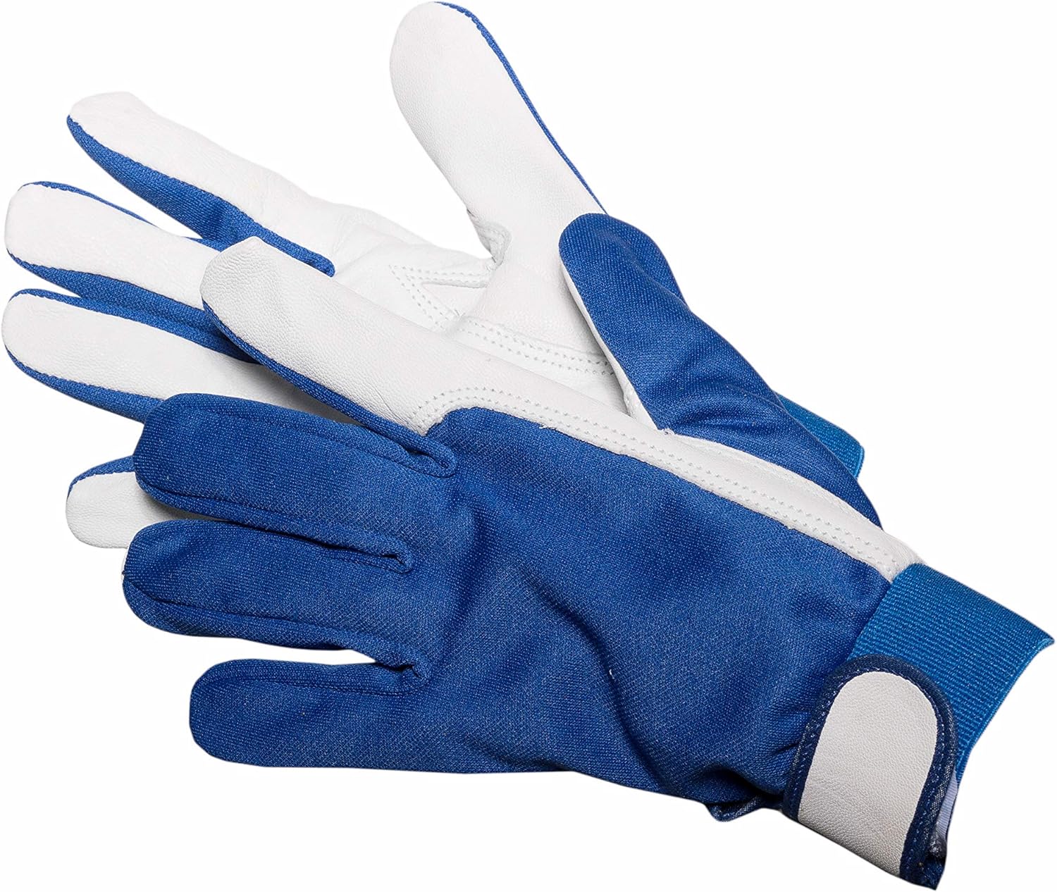 JAH Lightweight Cotton Gloves - fine Tactile Feel for Quality Control Assembly & Packaging, Natural, 8