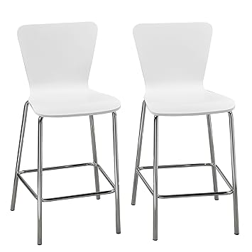 target white bar stools
