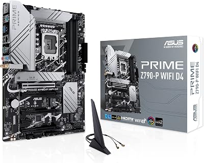 ASUS Prime Z790-P WIFI D4 ATX Motherboard LGA 1700 DDR4 PCIe 5.0 3x M.2 Wi-Fi 6