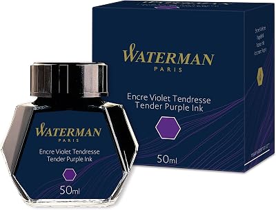 Waterman Tender Purple Fountain Pen Ink 50ml Bottle
