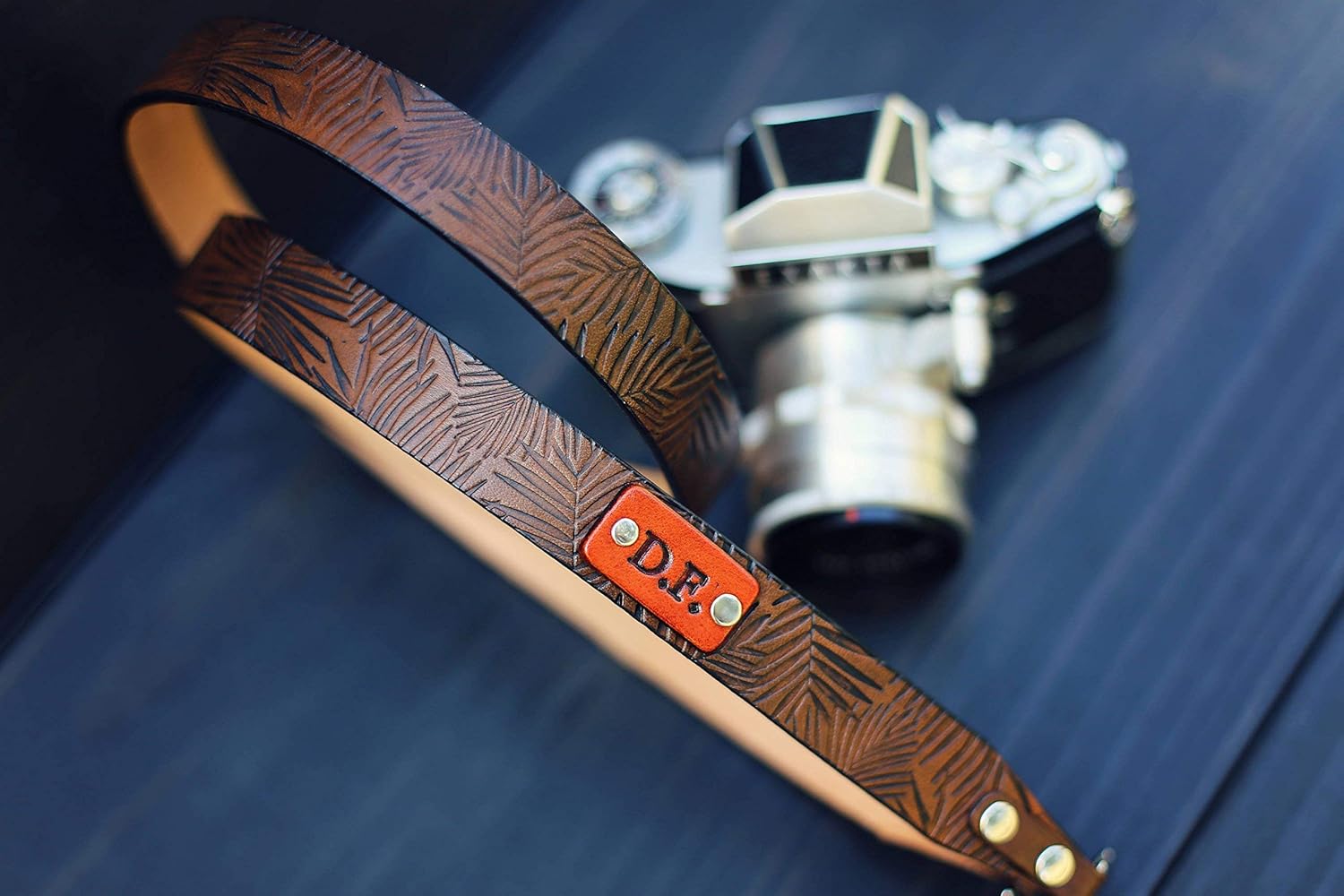 Custom Leather Camera Strap, Handmade personalized gift