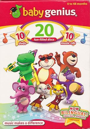 Amazon Com Baby Genius 10 Pack Artist Not Provided Pacific Entertainment Movies Tv
