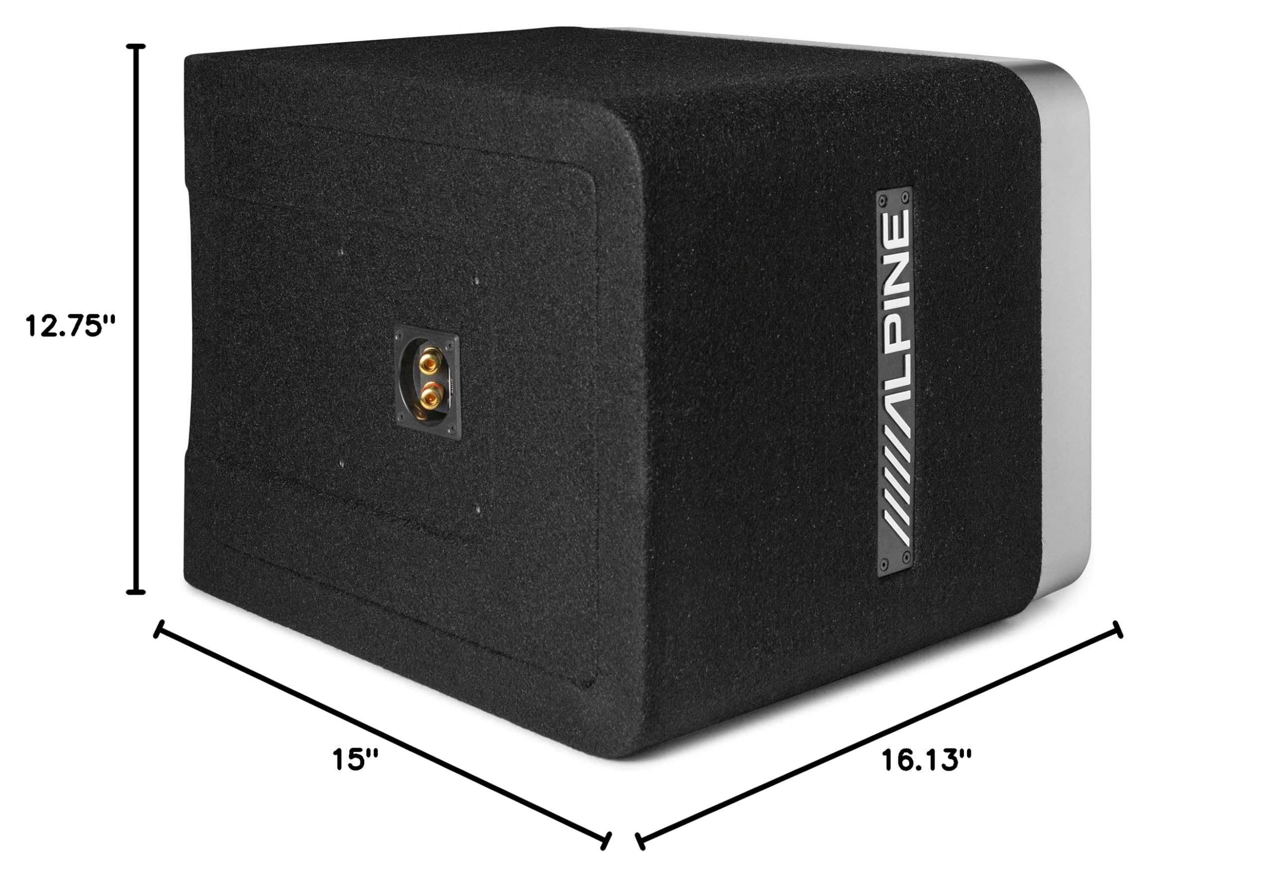 Alpine R2-SB10V Status Series Hi-Res 6.5” 2-Way Component Speakers