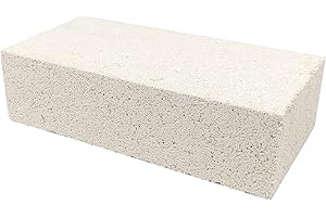 LYNN MANUFACTURING Insulating Fire Brick, 2300F Rated, Single, 9" x 4.5" x 2.5", 3123P