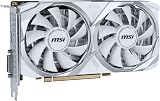 MSI GeForce RTX 3050 VENTUS 2X XS WHITE 8G OC Gaming Graphics Card view 4