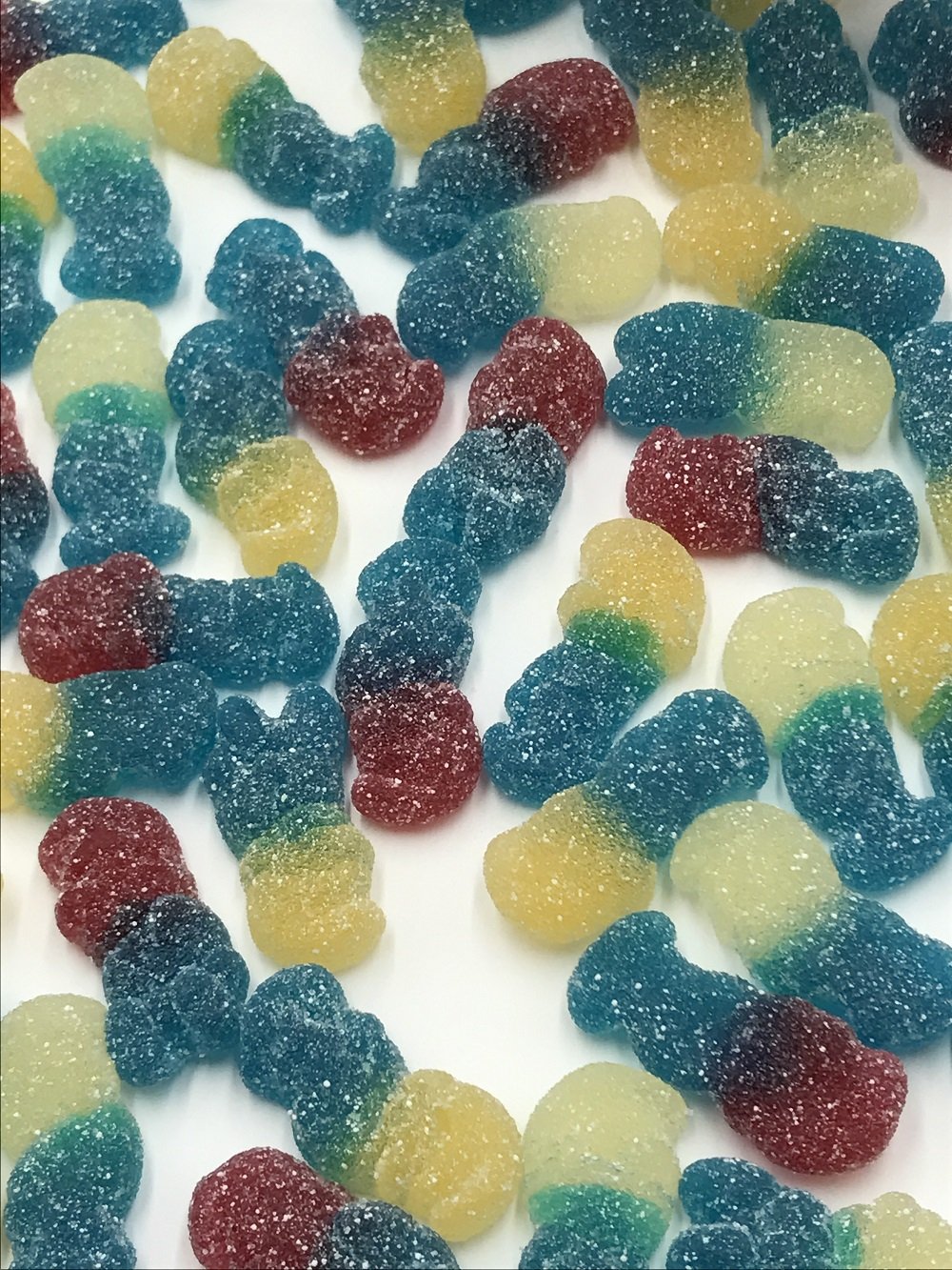 Haribo Gummi Candy, Sour Smurfs, 4 oz. Bag (Pack of 12) Buy Online in