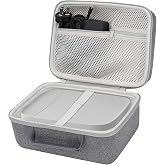 co2CREA Hard Case for HP Sprocket Studio Plus 4x6 Instant Photo Printer | Travel Protective Storage Bag with Mesh Pocket &amp; Handle, Shockproof EVA Shell and Soft Lining