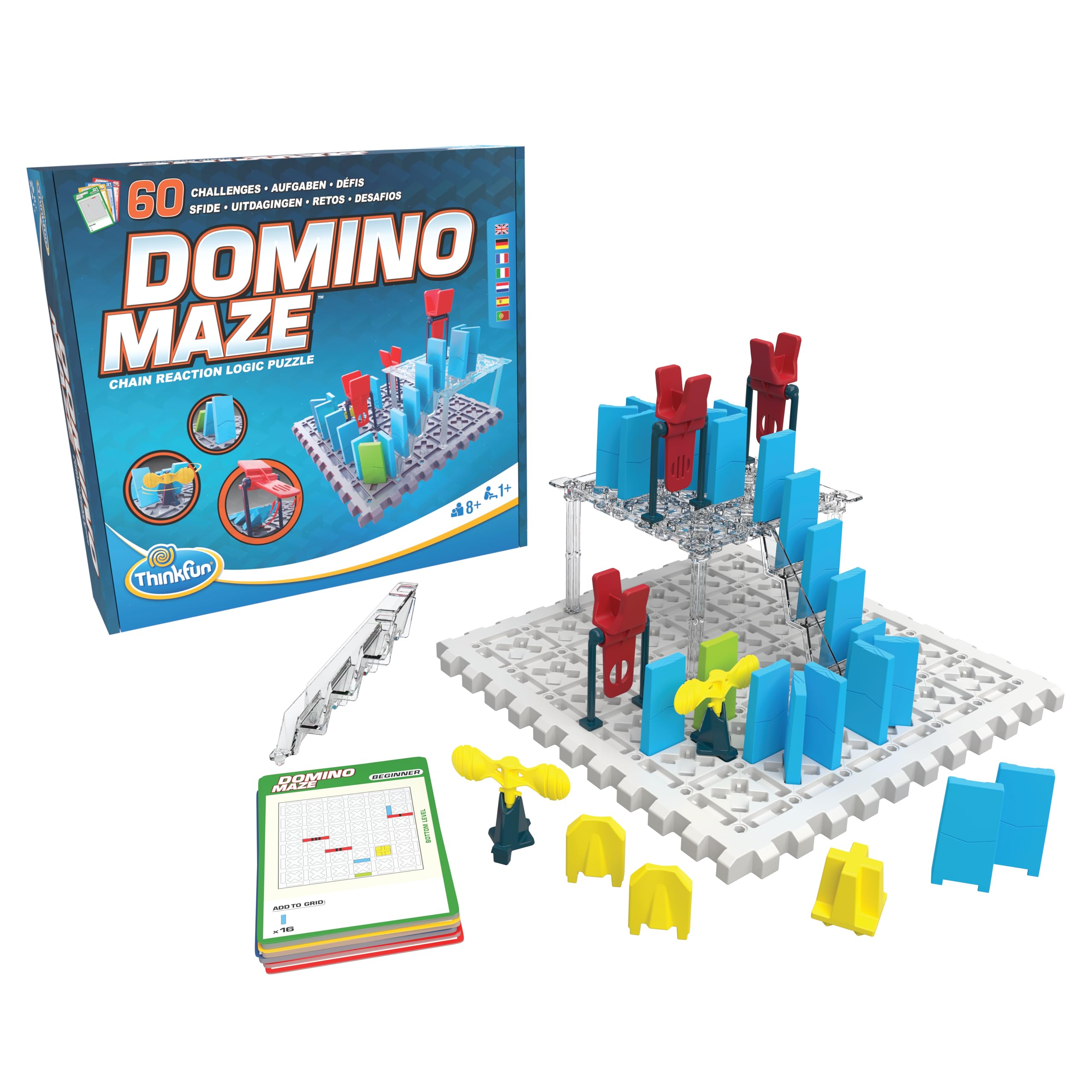 ThinkFun Domino Maze - Chain Reaction Logic Puzzle