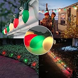SUNSGNE C9 LED Outdoor Vintage Christmas
