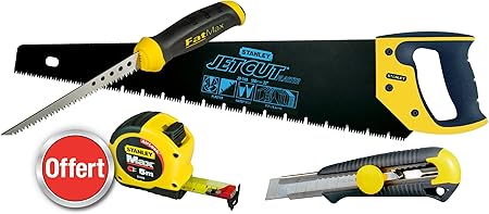 Stanley Stht6 78085 Kit D Outils Pour Plaquiste Noir Set De 5 Pieces Amazon Fr Bricolage