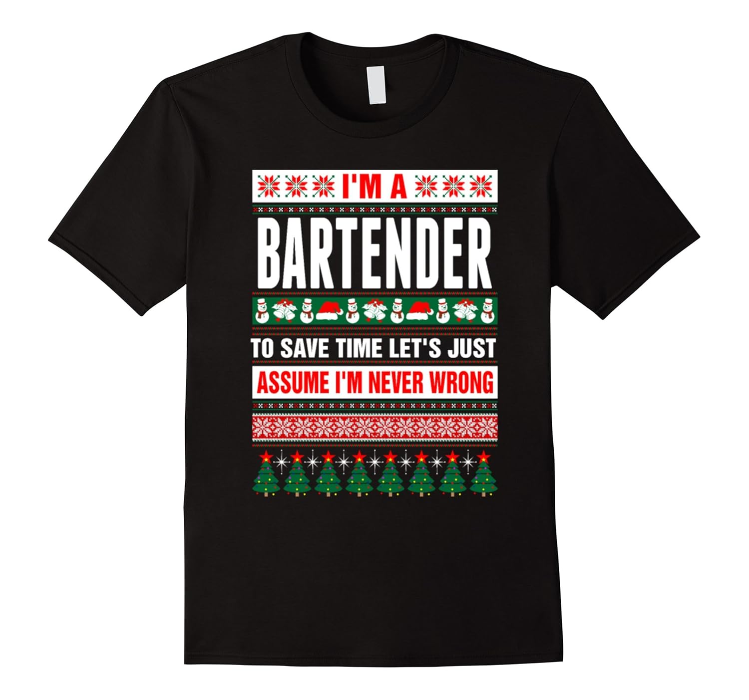 Gifts Christmas for Bartender I’m A Bartender t shirtArt Artvinatee