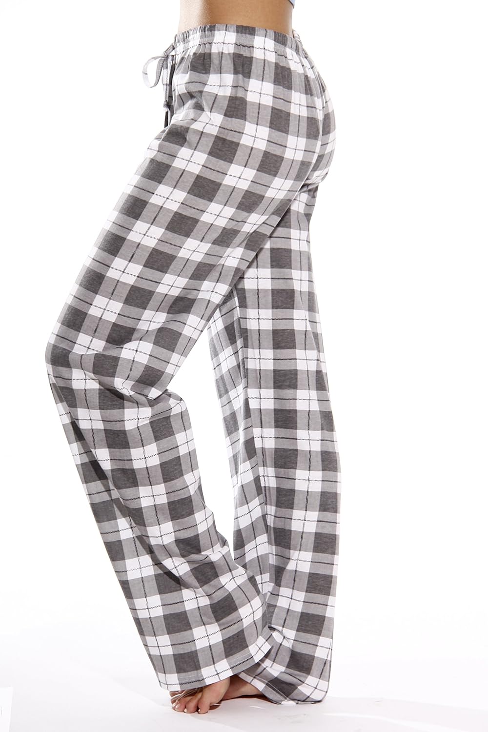 Just Love 100% Cotton Jersey Women Plaid Pajama Pants Sleepwear at  Women’s Clothing store