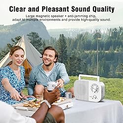Portable AM FM Radio with Long Range