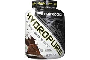 Nutrabolics Hydropure, 100% Hydrolyzed Whey Protein, Extreme Chocolate 4.5 Pound